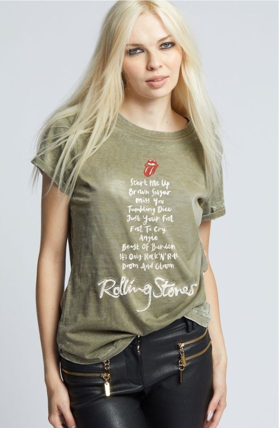 Stones Set List Tee