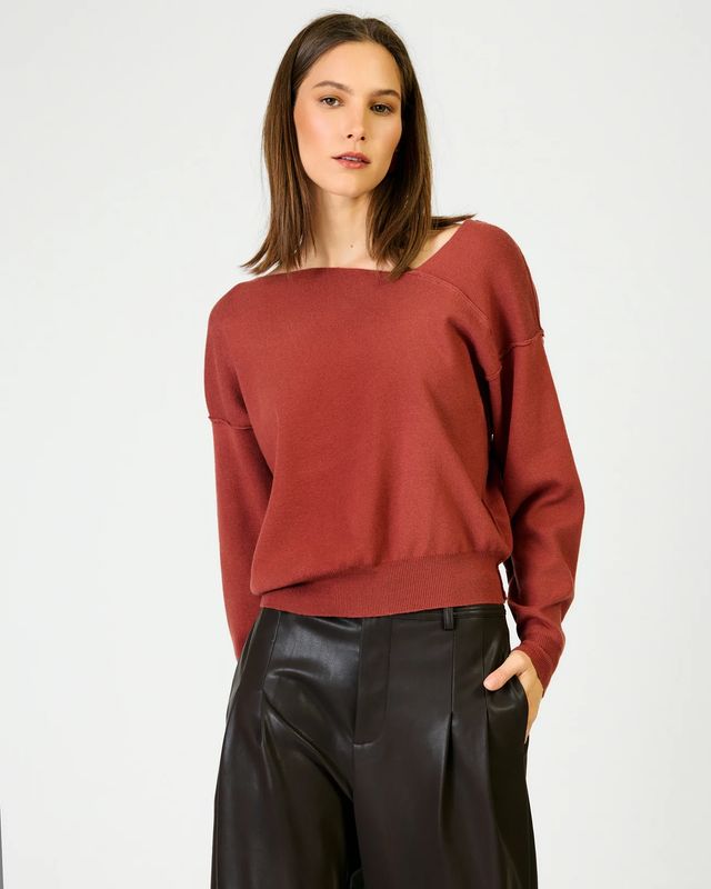 Favorite Sweater - Rust