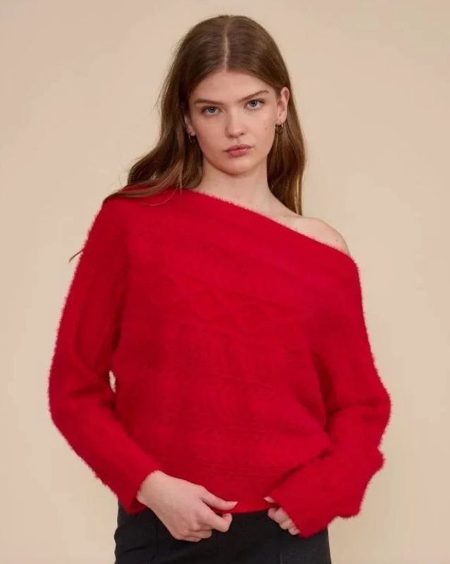 Carol Cable Knit Sweater