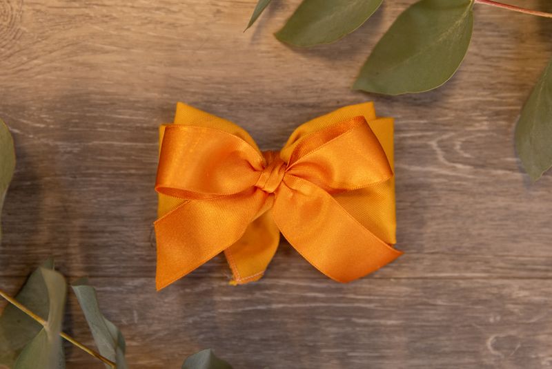 SACCHETTO BOMBONIERA CANETE’ ARANCIONE ARTIGIANALE