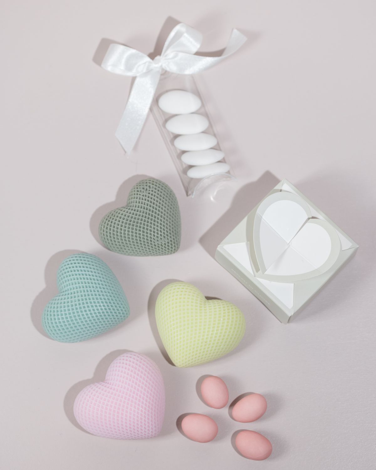 BOMBONIERA ARTIGIANALE CUORE DI SAPONE PROFUMATO