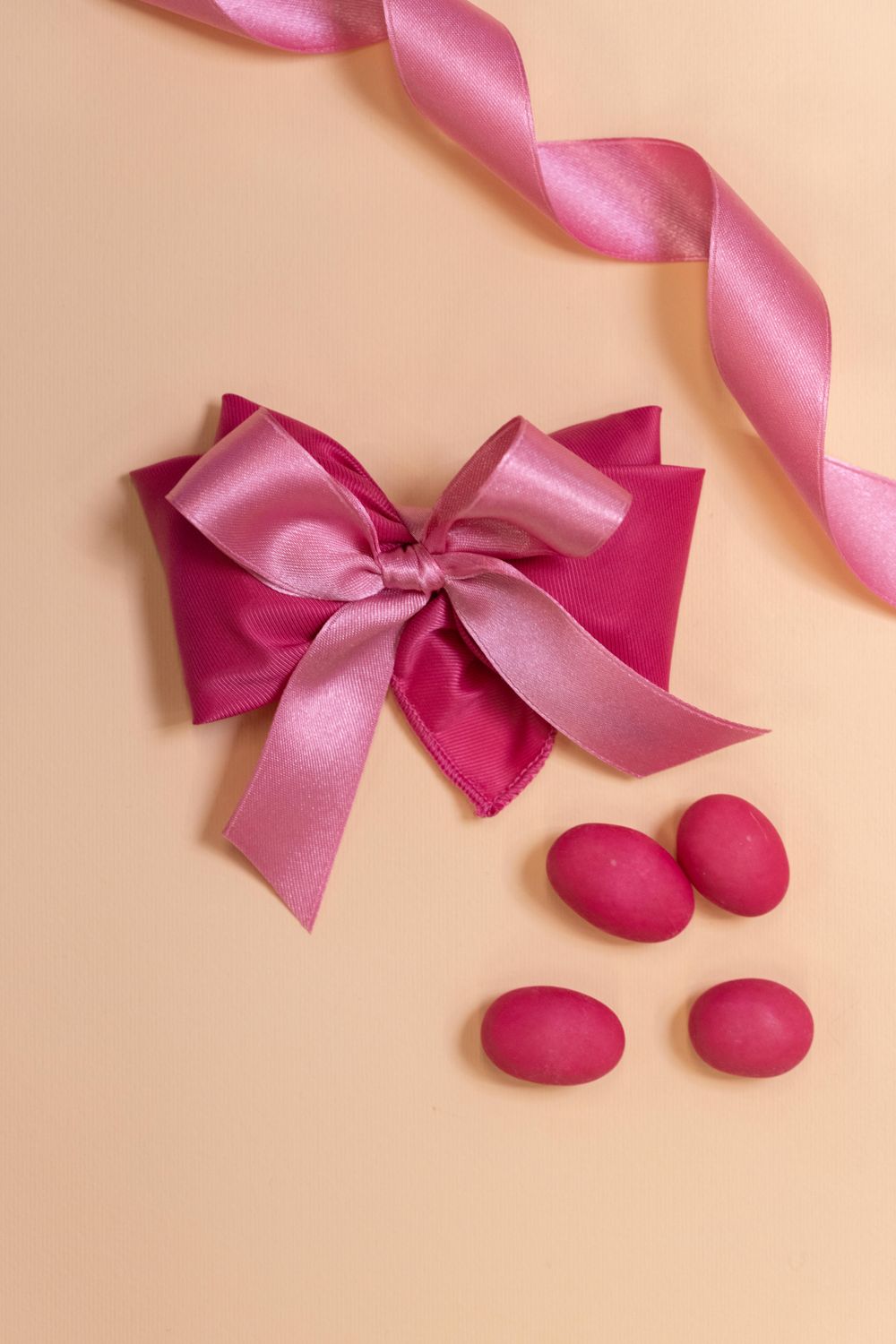 SACCHETTO BOMBONIERA COTONE FUCSIA ARTIGIANALE