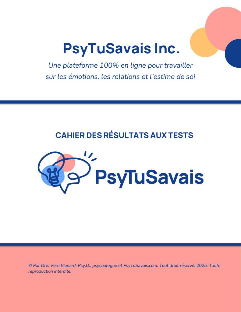 Test Schéma-Thérapie
