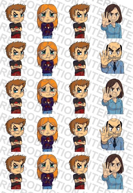 Feuille Autocollants - Les MODES #2