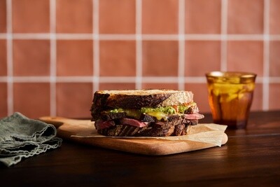 Sourdough Sandwich Chimichurri Steak