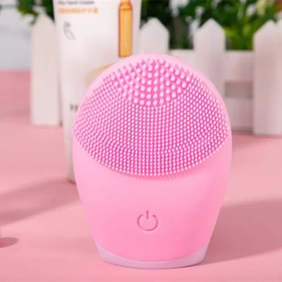 Electric Silicone Face Cleaning Skin Massager