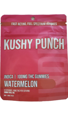 Kushy Punch Gummies 100MG