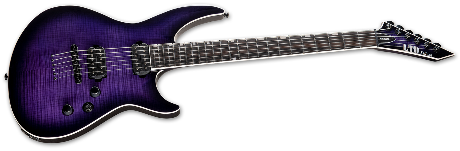 LTD / EC-1000T CTM FM / Tobacco Sunburst Satin