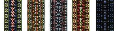 2&quot; Retro Hootenanny Theme Strap Midnight