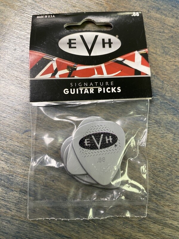 EVH Guitar Picks .88 GRY/BLK