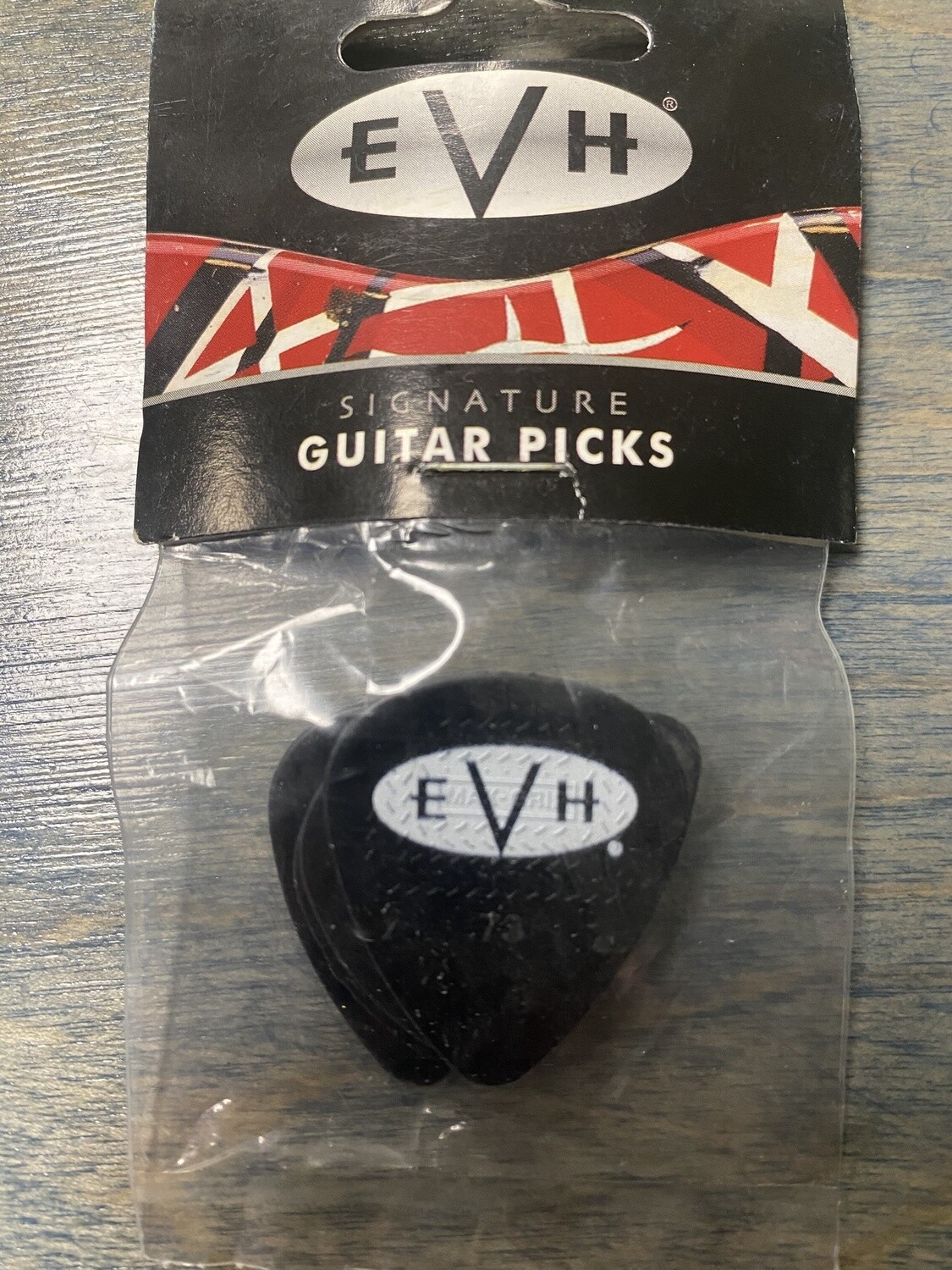 EVH Eddie Van Halen Signature Guitar Picks  .73  Blk/Wht