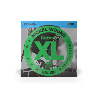08-38 Extra Super Light, XL Nickel Electric Guitar Strings