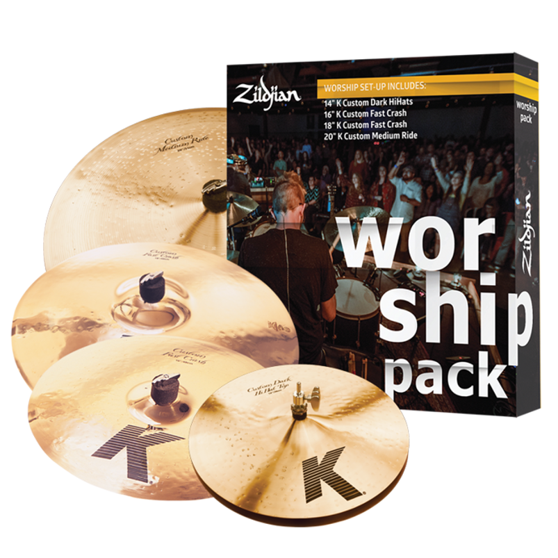 Zildjian K Custom Worship Cymbal Pack