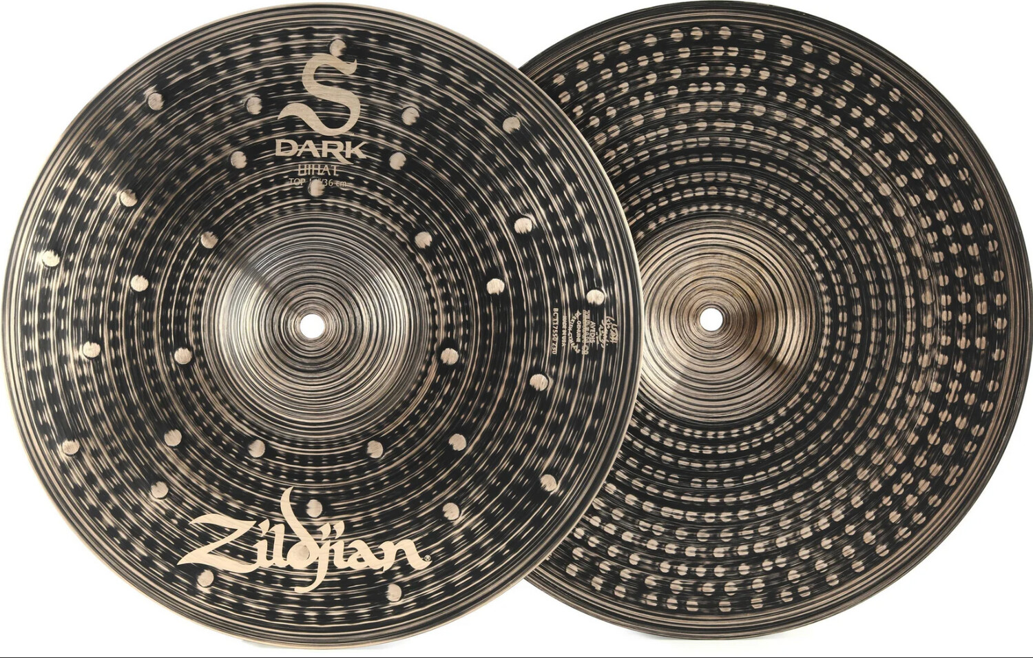 Zildjian 14&quot; S Dark HiHat Pair