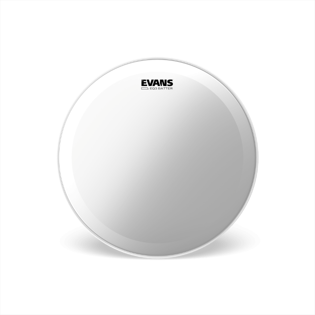 Evans EQ3 Clear Bass Drum Head, Size: 18&quot;