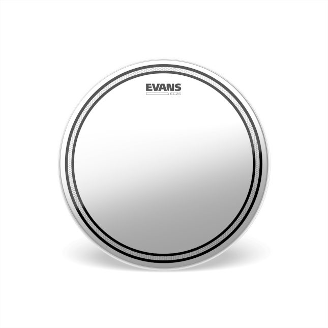 Evans EC2S Frosted Drum Head, Size: 6&quot;