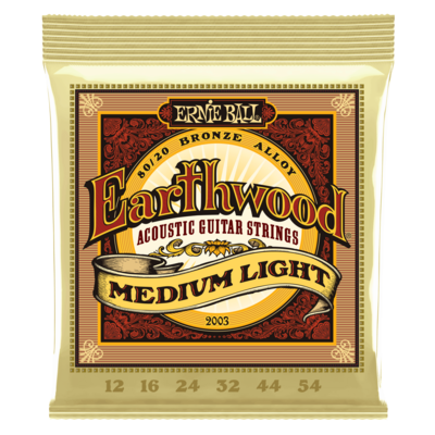 Ernie Ball Earth Wood Strings 12-54