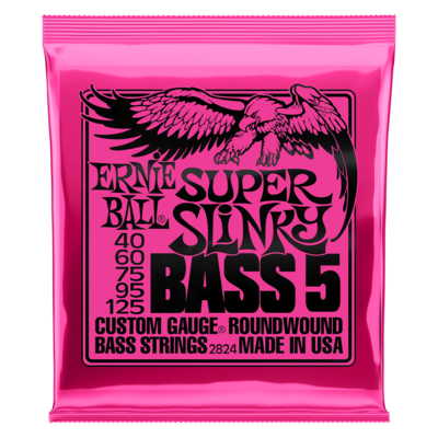 Ernie Ball Super Slinky 5 String Bass (40-125)