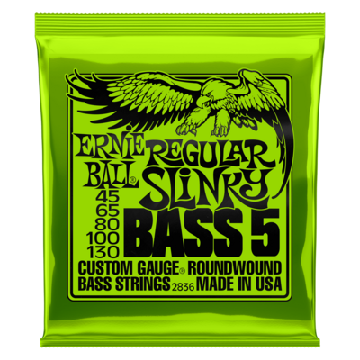 Ernie Ball Slinky 5 String Bass (45-130)