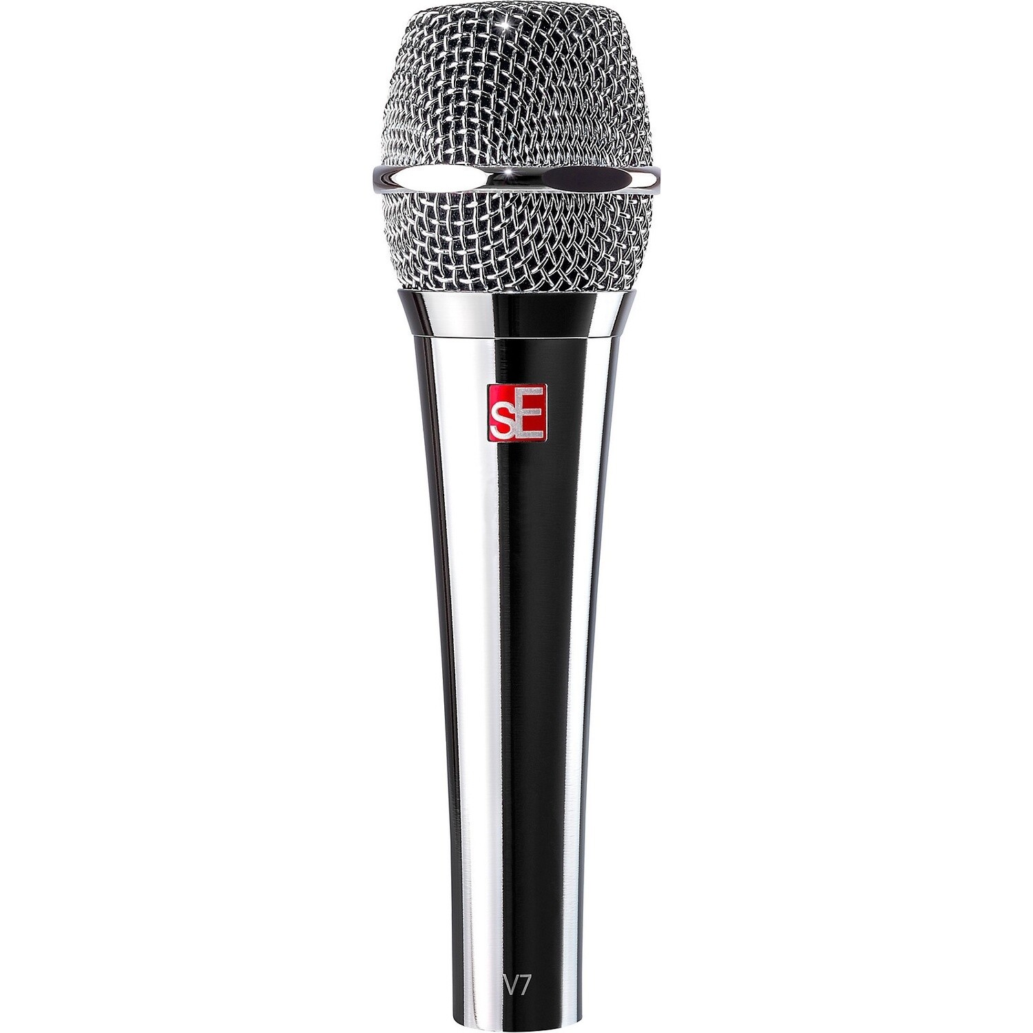 sE V7 Chrome Studio-grade Handheld Microphone Supercardioid in Chrome