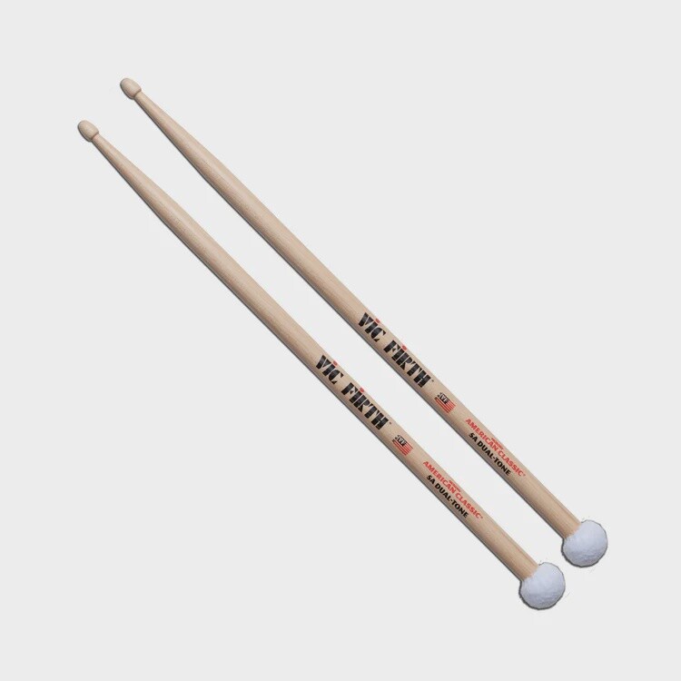 Vic Firth American Classic Hickory 5A Dual Tone Mallet/Sticks