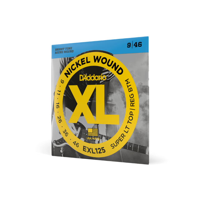 D&#39;Addario EXL125 Super LT Top / Reg Btm