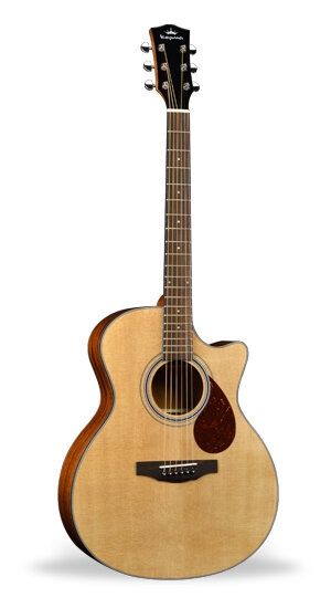 Kepma Elite Grand Auditorium Model GA2-232A w/ AcoustiFex® 2 with padded gig bag