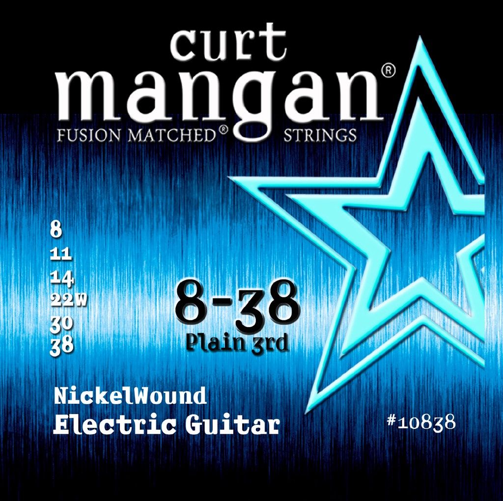 8-38 Nickel Wound Guitar String Set