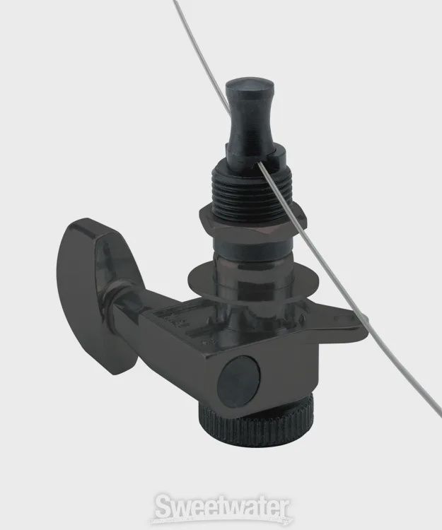 D&#39;Addario Auto-Trim Locking Tuning Machines - 6 In-line - Black