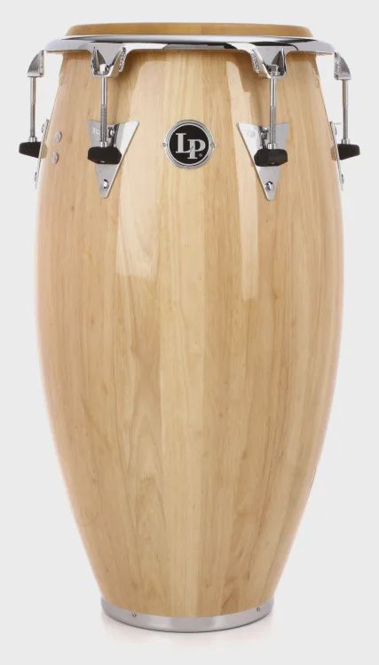 Latin Percussion Classic Top-tuning Conga with Chrome Hardware - 11.75 inch Natural