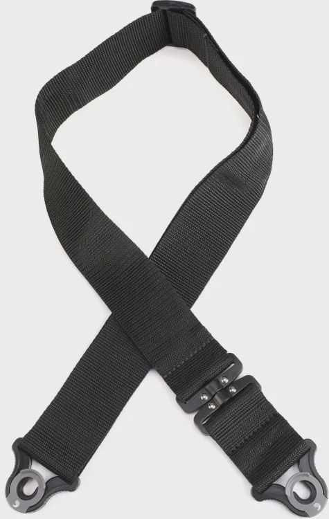 D&#39;Addario Auto Lock Swivel Guitar Strap - Black