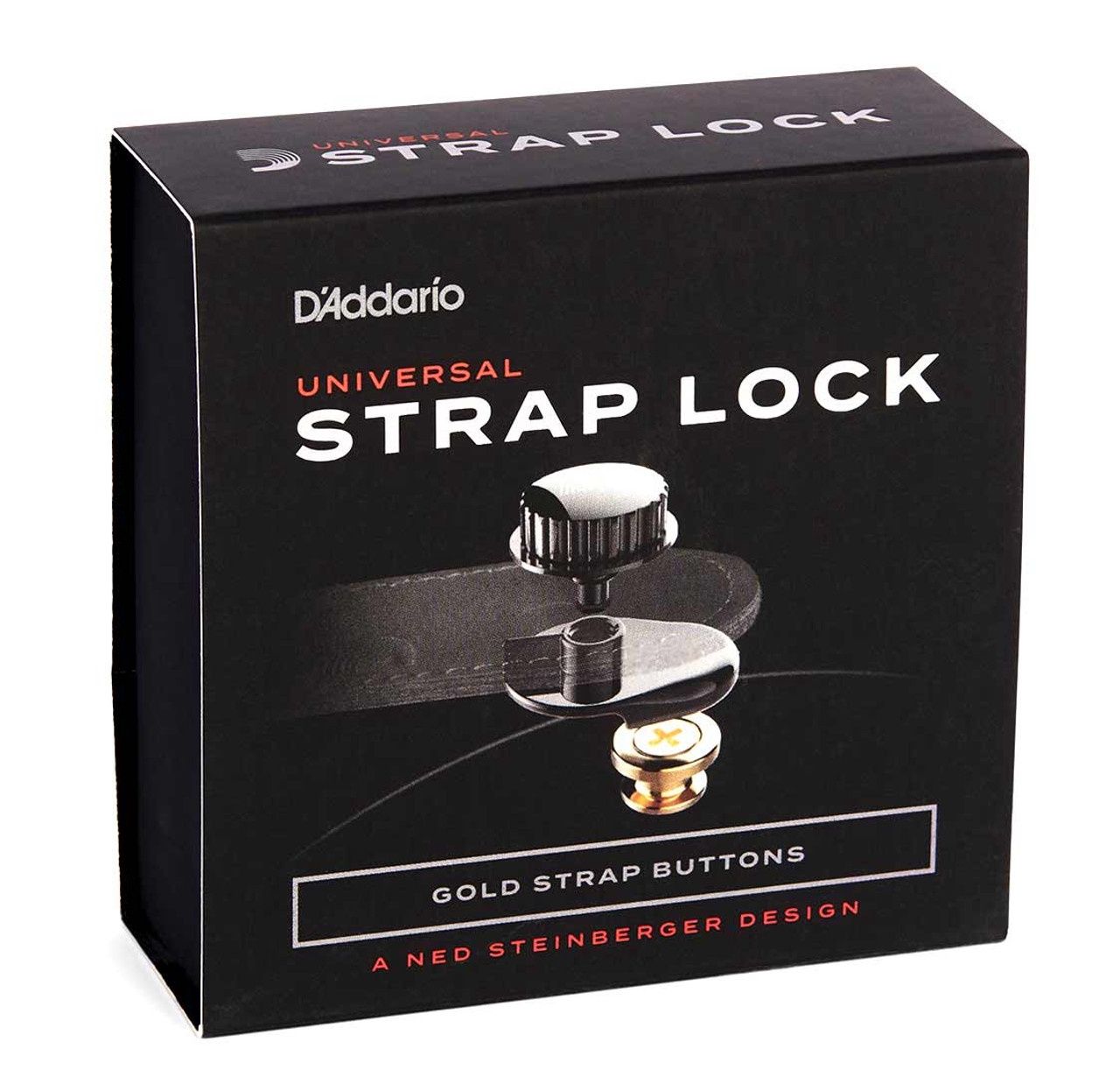 D&#39;Addario NS Strap Lock System - Gold