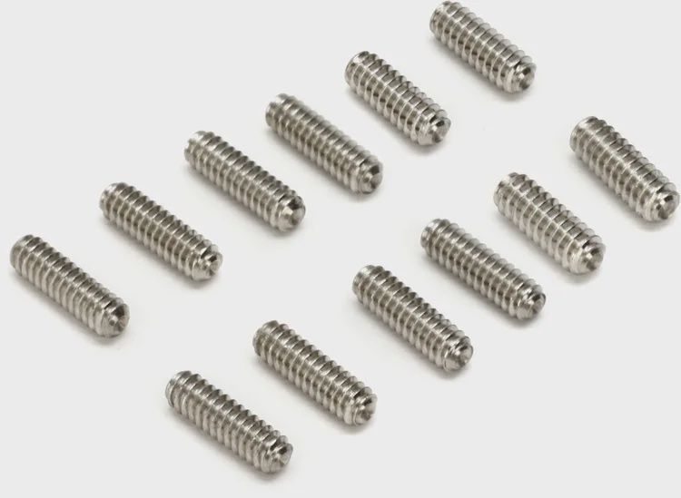 Fender American Vintage Stratocaster/Telecaster Bridge Saddle Height Adjustment Screws (set of 12)
