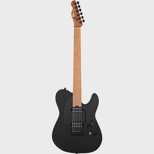 Charvel Pro-Mod So-Cal Style 2 24 HH 2PT CM Ash Electric Guitar Black Ash
