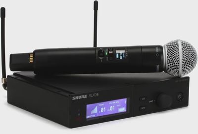 Shure SLXD24/SM58 Digital Wireless Handheld Microphone System - H55 Band