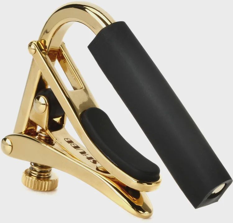 Shubb C1G Capo Royale for Steel String Guitar - Gold