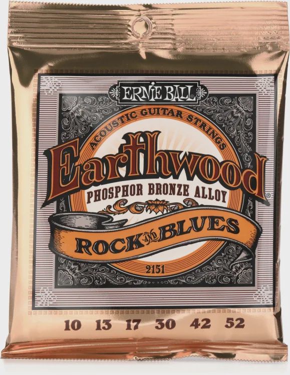 Ernie Ball Earthwood Rock &amp; Blues 10-52
