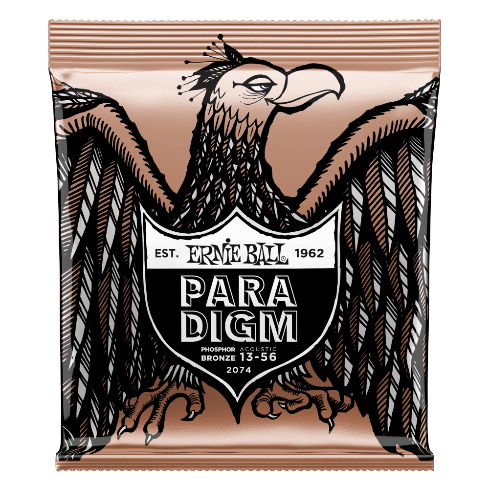 Medium Paradigm Phosphor Bronze Acoustic Strings 13-56 Gauge