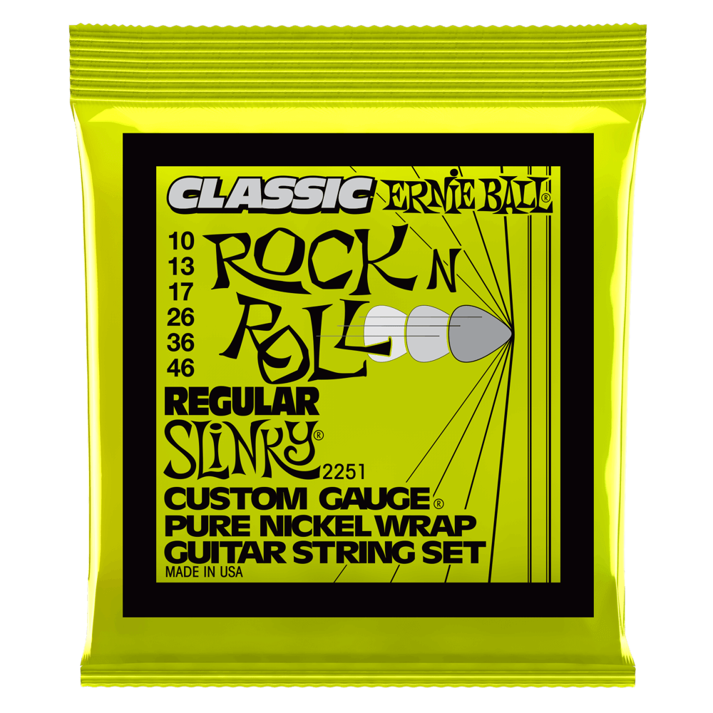 Regular Slinky Classic Rock n Roll Strings 10-46 Gauge
