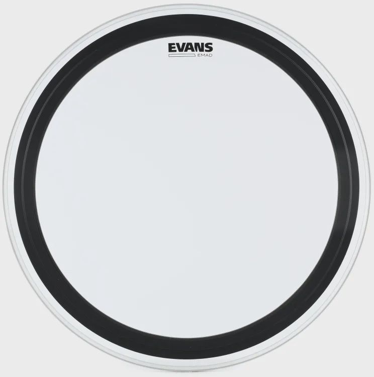Evans EMAD Clear Bass Drum Batter Head - 24 inch