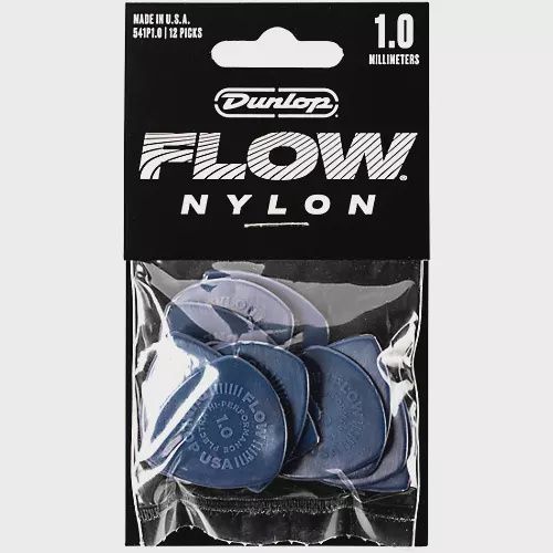 Dunlop Flow Nylon Guitar Picks 1.0 mm 12 Pack