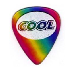 Cool Rainbow-Sand Textured Celluloid Pick