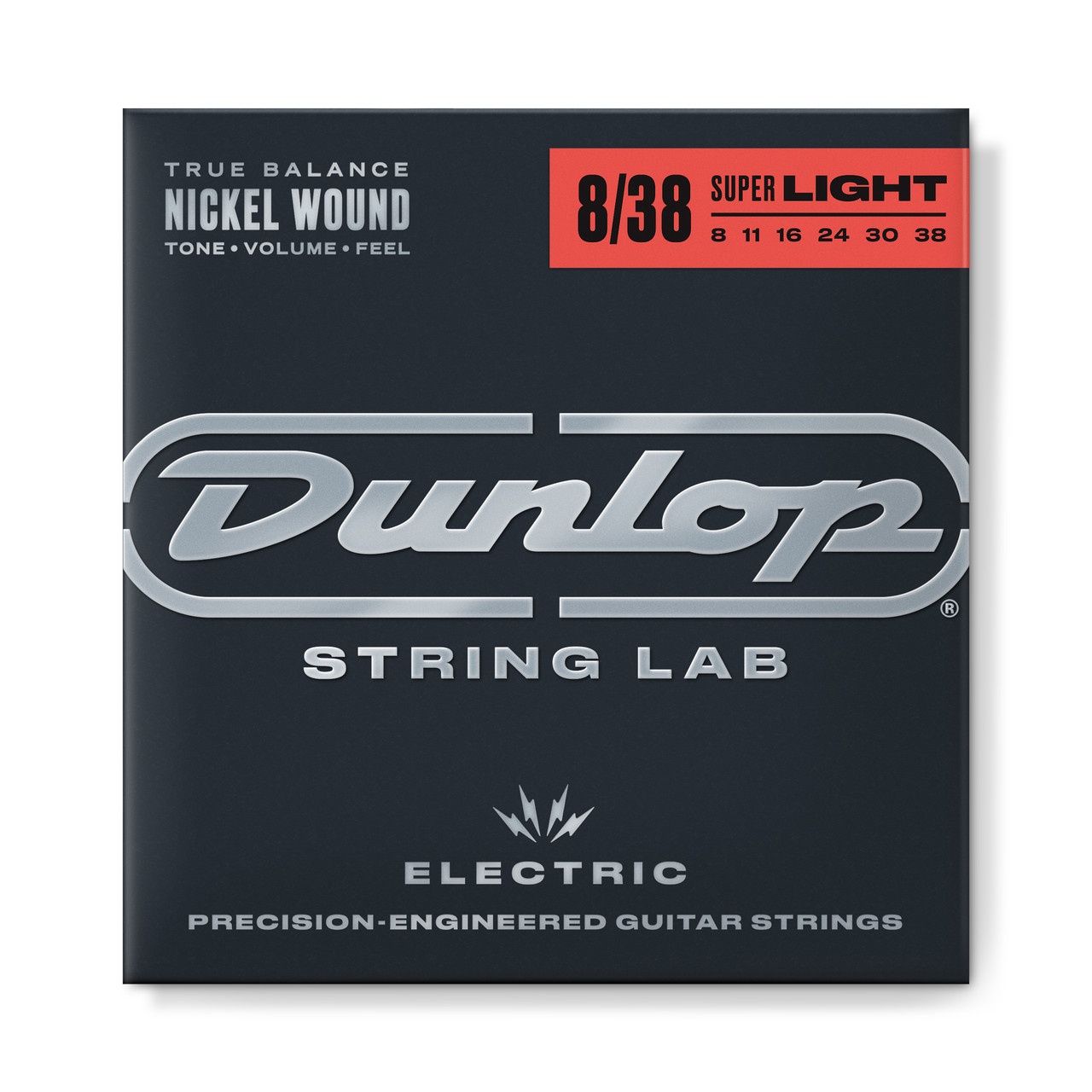 NICKEL WOUND ELECTRIC GUITAR STRINGS 08-38