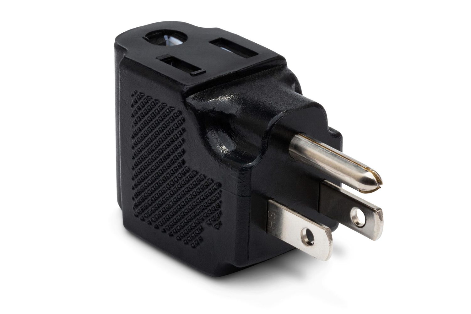 Right-angle Power Adapter NEMA 5-15R to NEMA 5-15P