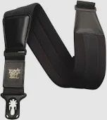 Ernie Ball Neoprene Polylock Guitar Strap Black 3 in. wide