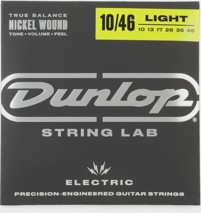 Dunlop Nickel Wound Electric Guitar Strings - .010-.046 Medium