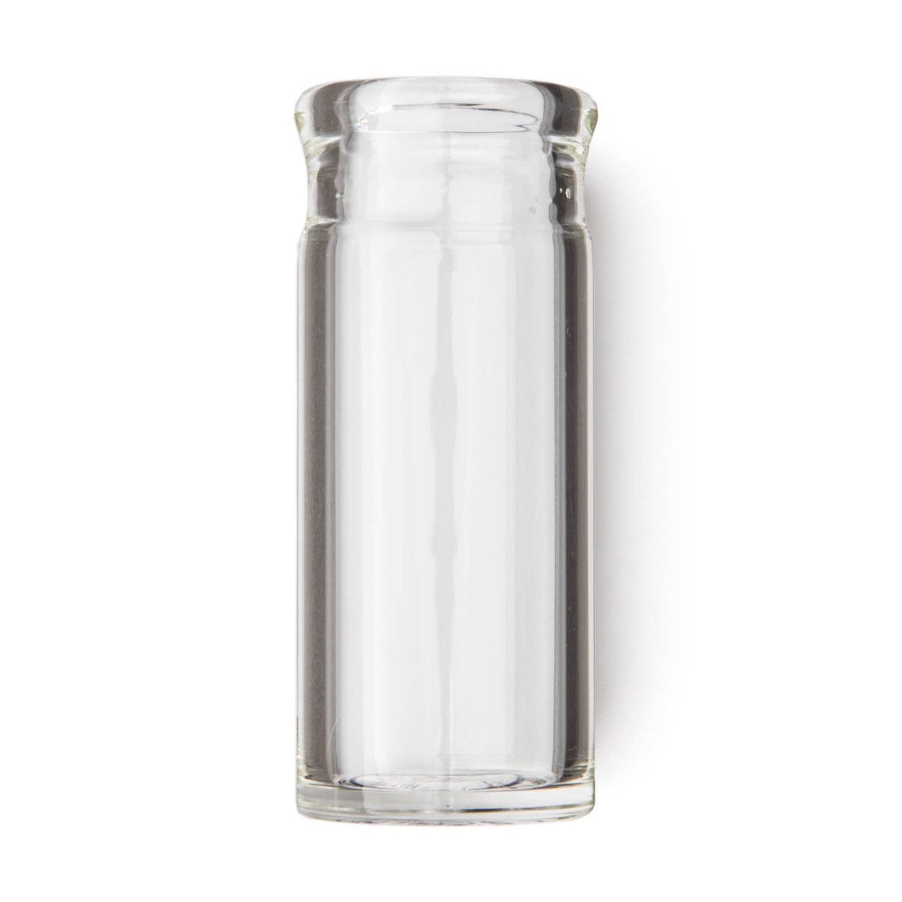 BLUES BOTTLE® HEAVY WALL LARGE CLEAR GLASS SLIDE 276