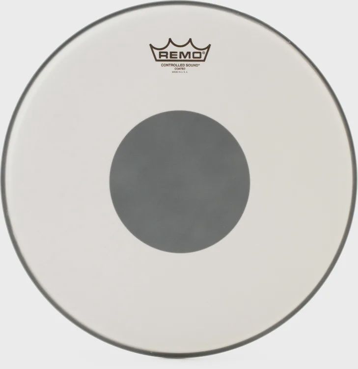 Remo Controlled Sound Coated Black Dot Drumhead - 13 inches