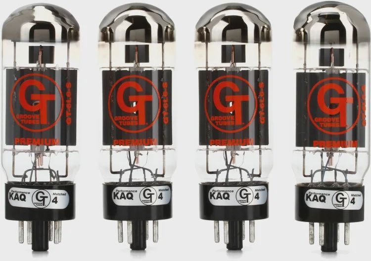 Groove Tubes GT-6L6S Select Power Tubes - Medium Quartet
