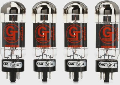 Groove Tubes GT-6L6S Select Power Tubes - Medium Quartet